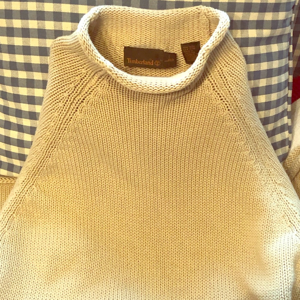 TIMBERLAND L 100% cotton sweater